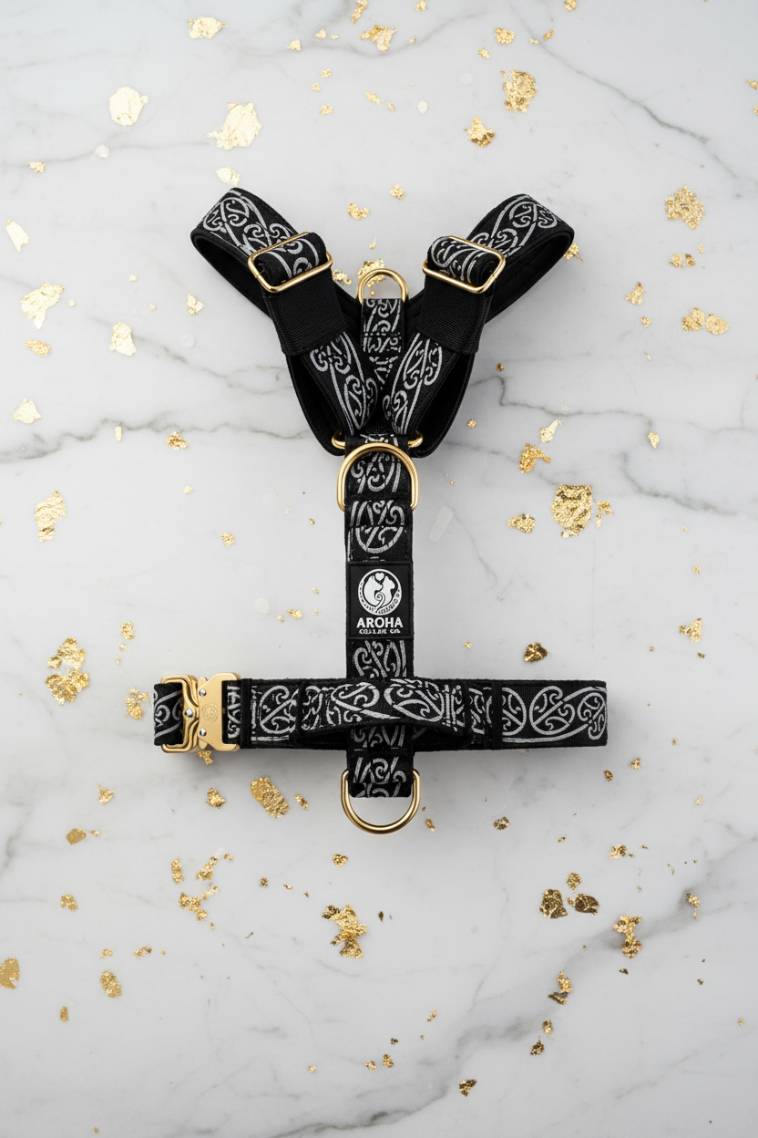 🔥 Bundle & Save 🔥 Kaitiaki Full Set – Harness+ Collar & Leash