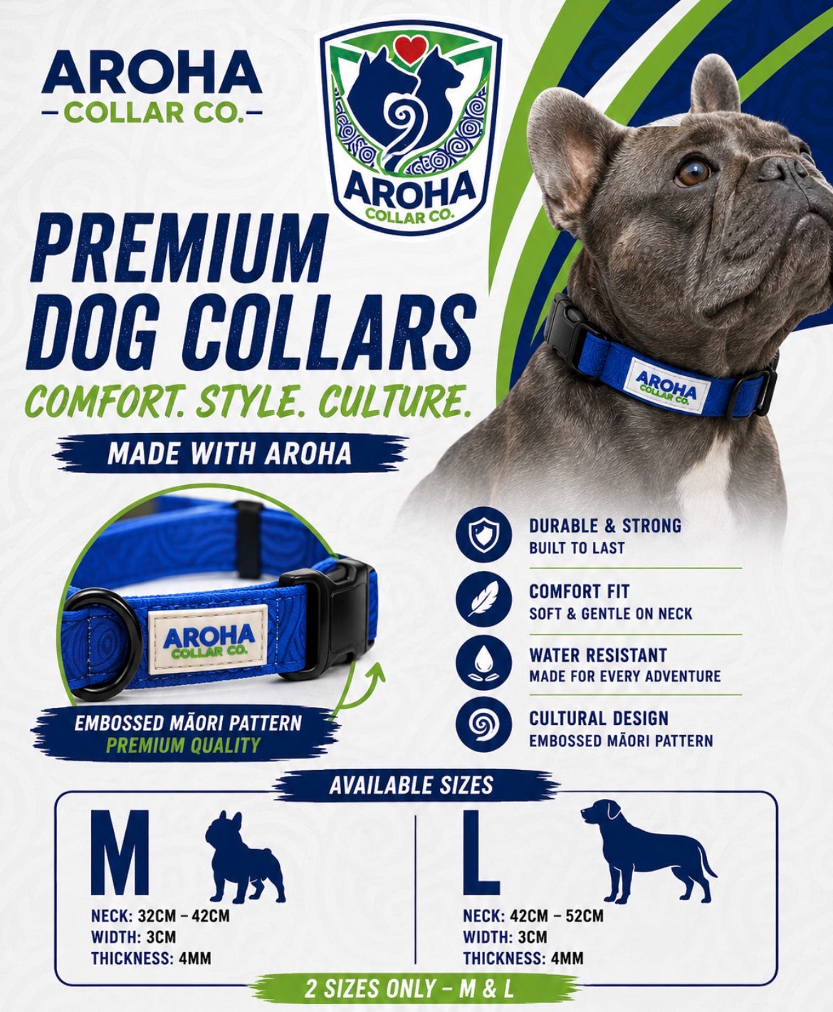 🏈 Collar + Leash + Bow Tie Combo